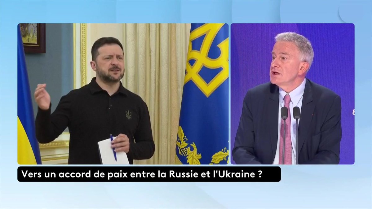 🔴 Guerre en Ukraine ➡️ Volodymyr Zelensky est "à la fois le grand perdant et demain le futur gagnant", affirme Nicolas Tenzer, spécialiste des questions géostratégiques et enseignant à Sciences Po, auteur de "Fin de la politique des grandes puissances" #8h30franceinfo