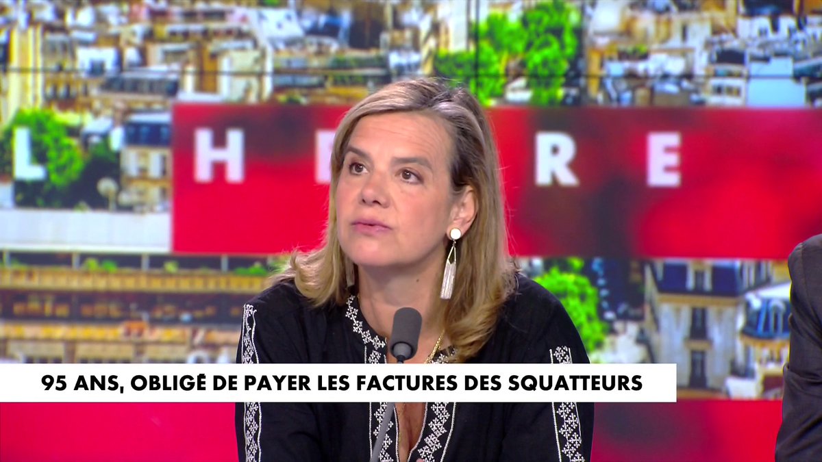 Gabrielle Cluzel à propos d'un propriétaire de 95 ans obligé de payer les factures des squatteurs de son appartement : «Quel propriétaire a envie de se retrouver dans ce genre de situation ?», dans #HDProsWE