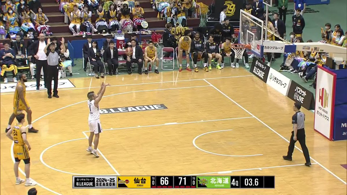 FINAL SCORE 仙台89ERS 66 #レバンガ北海道 73 仙台【Q】北海道 14【1Q】13 17【2Q】19 12【3Q】20 23【4Q】21 チームメイトを欠く中、再度気持ちを一つに戦い、 AWAYで連敗ストップ、20勝目を掴み取る🌟 本日も各地からの全緑応援をありがとうございました! 見逃し配信📡