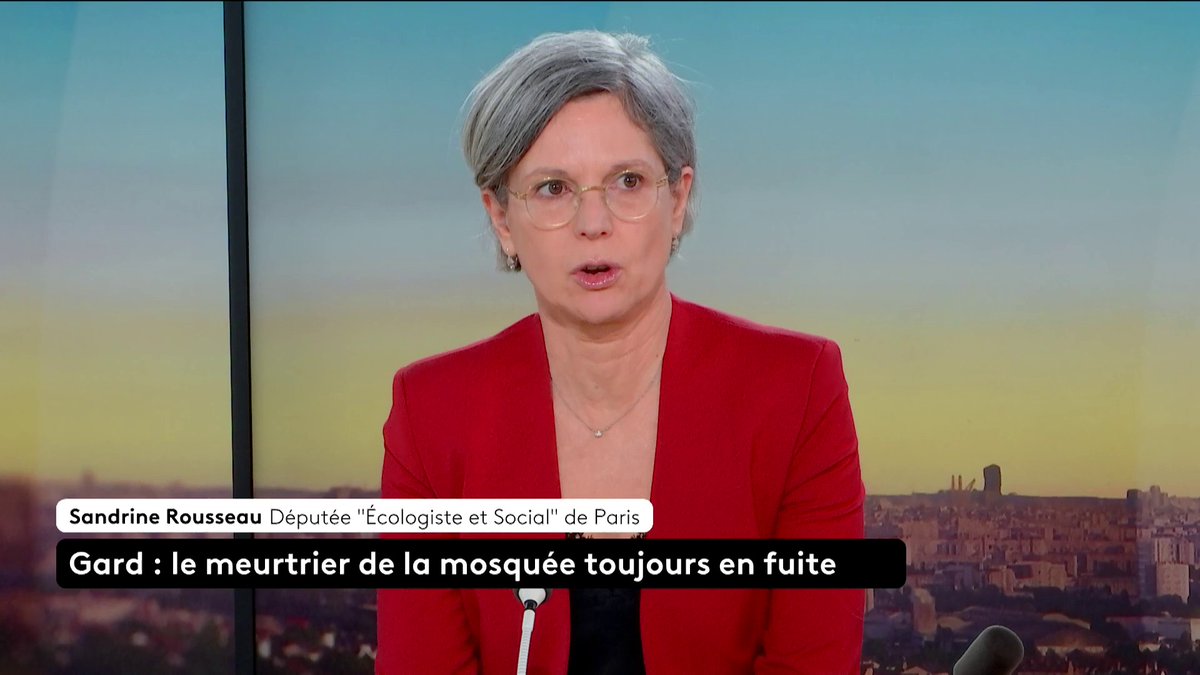 🔴 "Où est Bruno Retailleau ?", se questionne Sandrine Rousseau, à la suite du meurtre d'un fidèle dans une mosquée du Gard.