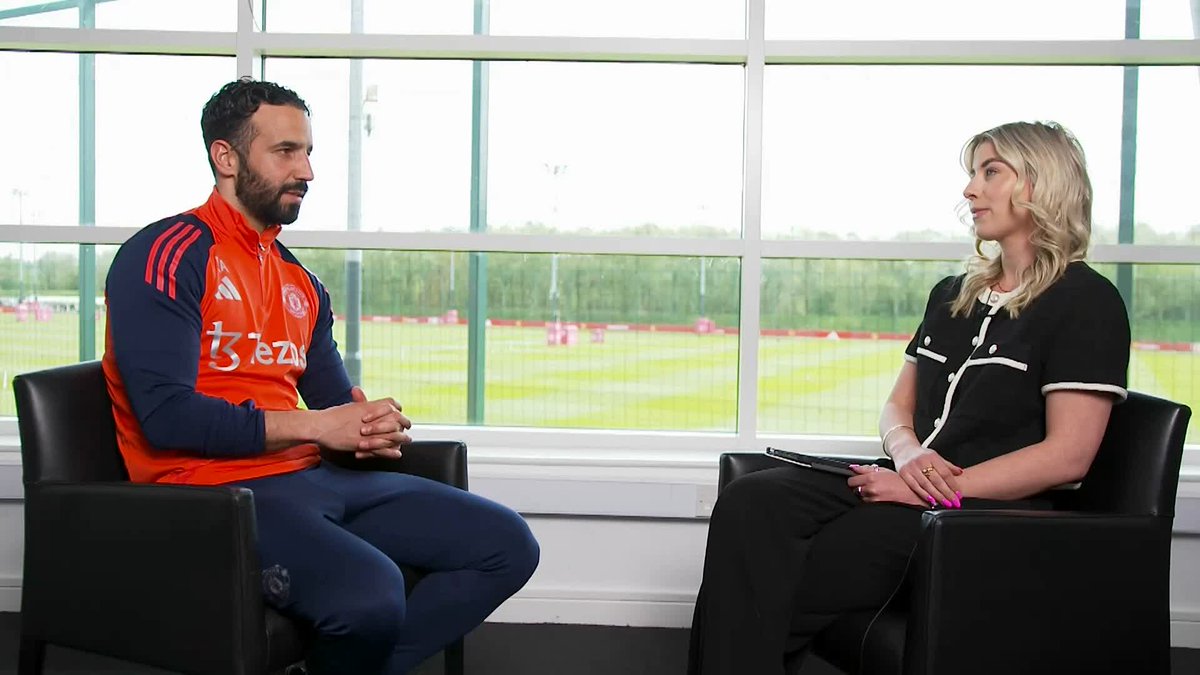 "We have a special feeling in this club" ❤️ Ruben Amorim says there is a feeling of belonging at Old Trafford 🏟️