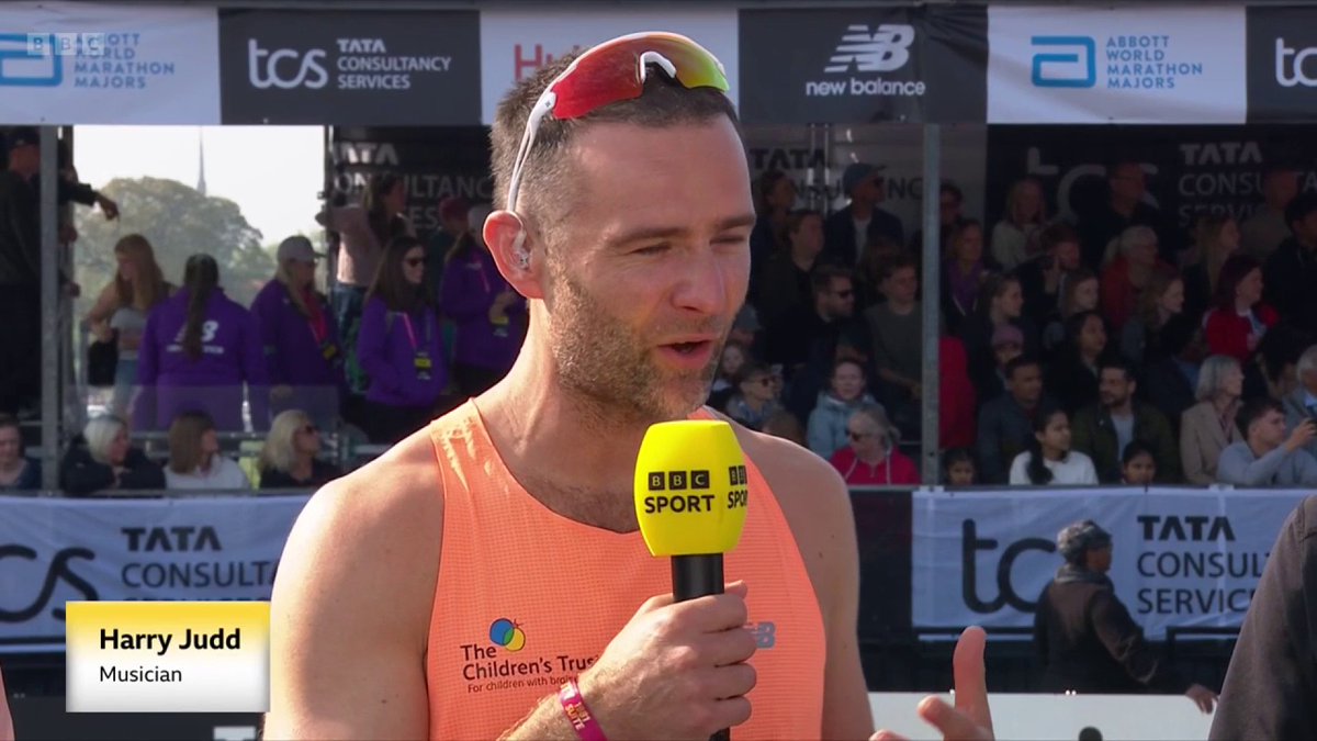 McFly's Harry Judd is running the #LondonMarathon again, and this time he's aiming for a sub-three hour race! 😎 Good luck, Harry! #LondonMarathon #BBCMarathon