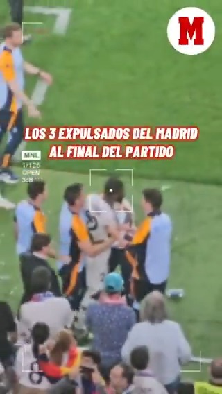 🚨💥 Los tres expulsados en el Real Madrid al final del Clásico: De Burgos refleja en el acta que Rüdiger le tiró un objeto #CopadelRey