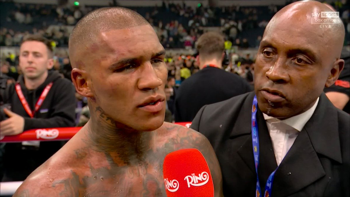 'Inactivity might have been a factor' ๐ฃ๏ธ Conor and Nigel Benn's INSTANT reaction in the ring ๐