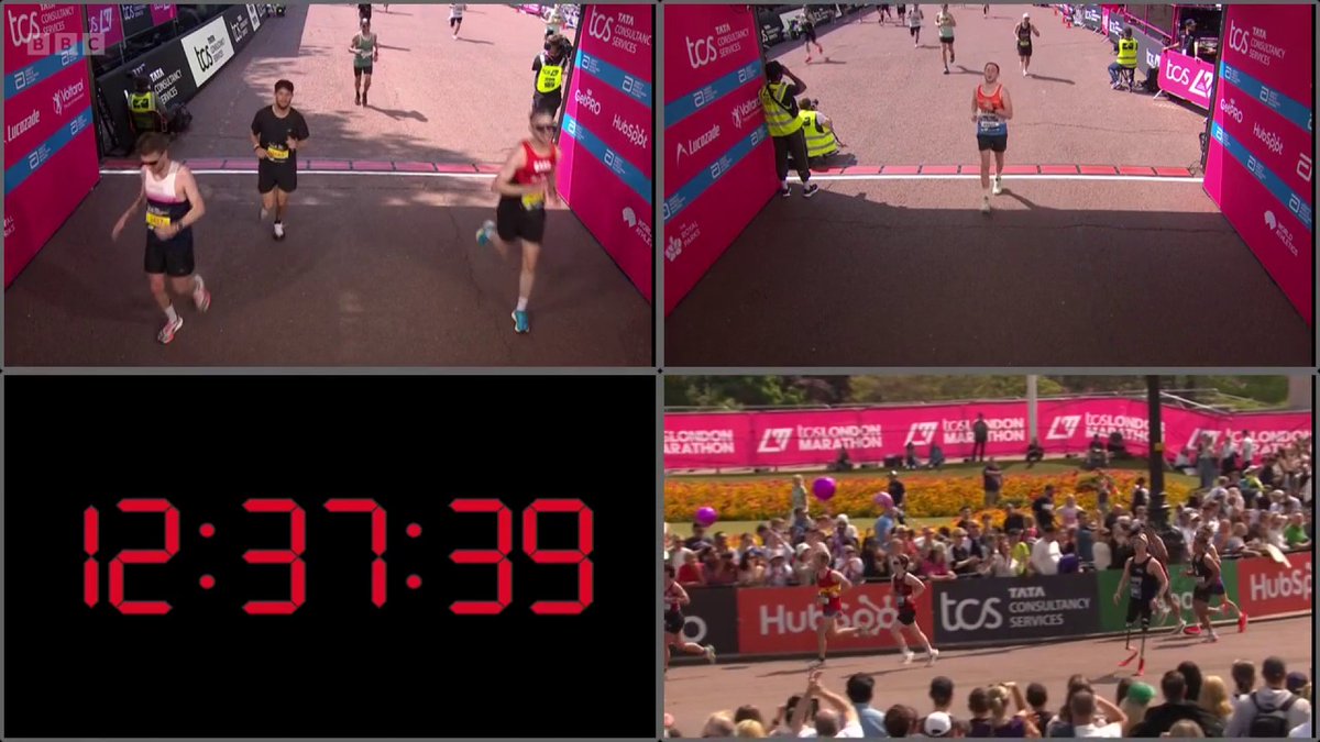 Our London Marathon finish cam is now live! Head here to try and spot your friends and loved ones ➡️ #LondonMarathon #BBCMarathon