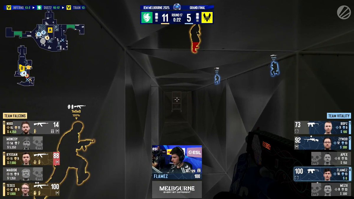 .ZywOo IS HERE FOR Team Vitality CS #IEM