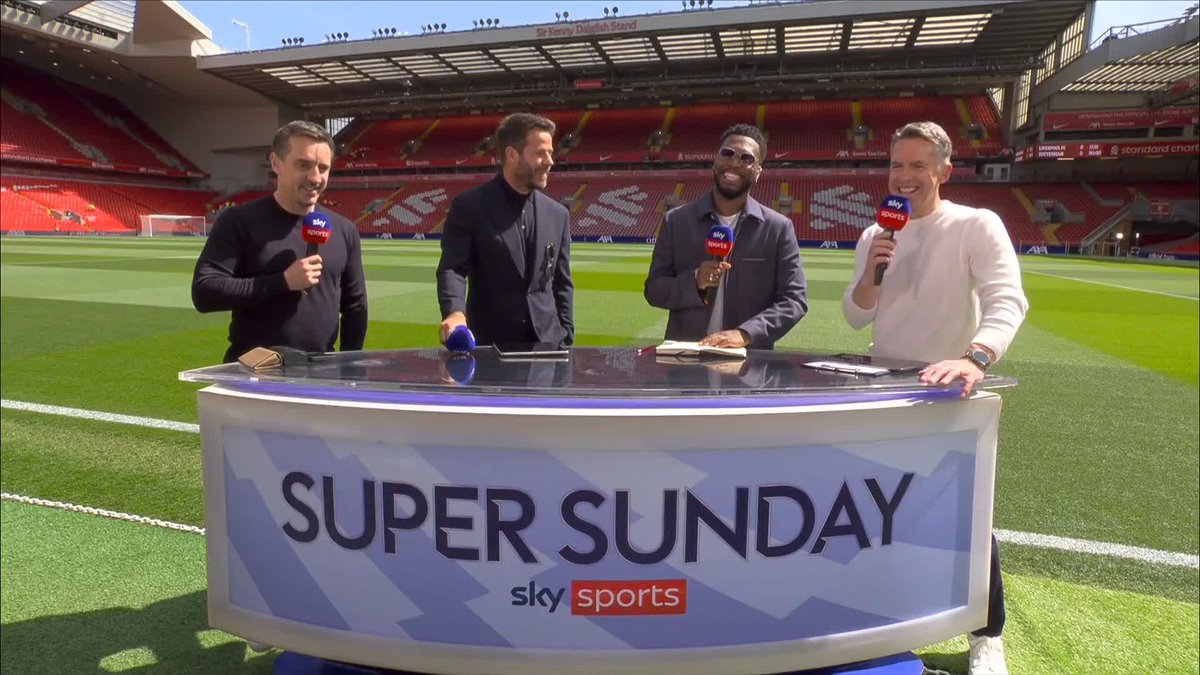 "No" ❌ Gary Neville does not want to come back on air if Liverpool win the title today 😂