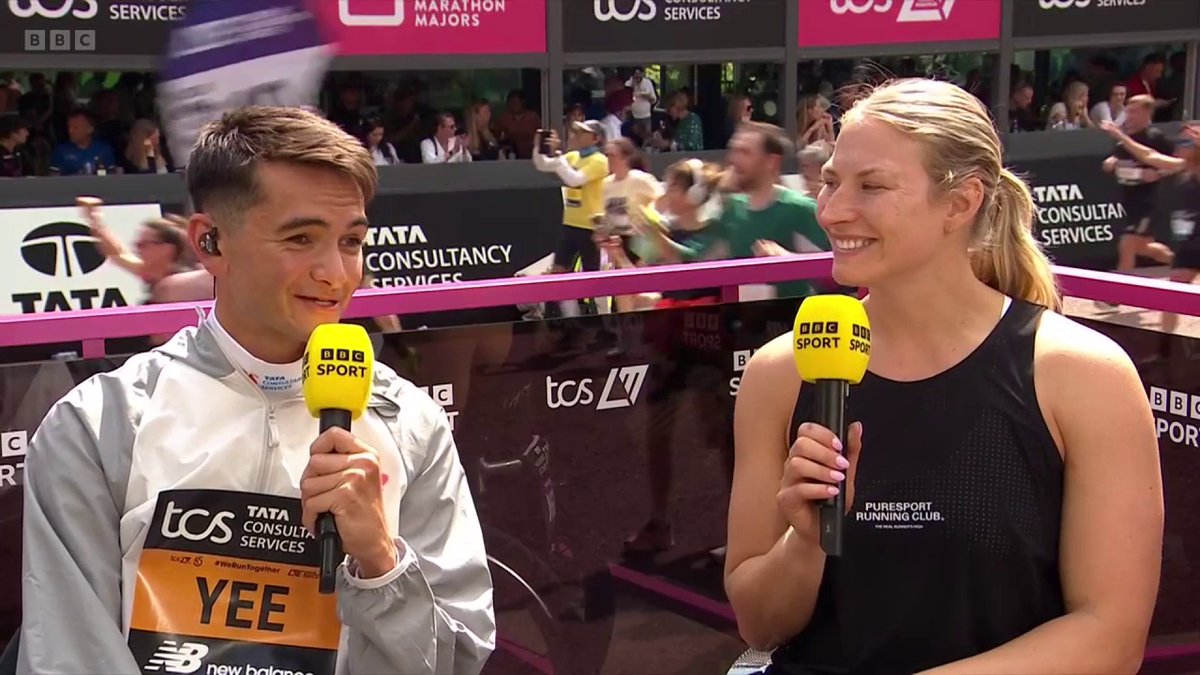 🗣️ "My legs have never been this sore, ever!" Alex Yee's first marathon experience was one to remember! #BBCMarathon #LondonMarathon
