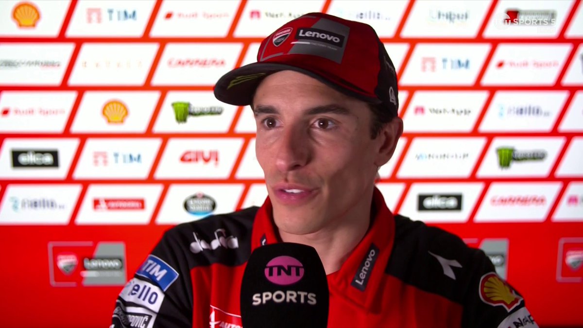 "Alex deserves it and I will enjoy it with him" Marc Marquez on crashing and his brothers Grand Prix win ๐ค #MotoGP | #SpanishGP | Live on TNT Sports and Discovery+