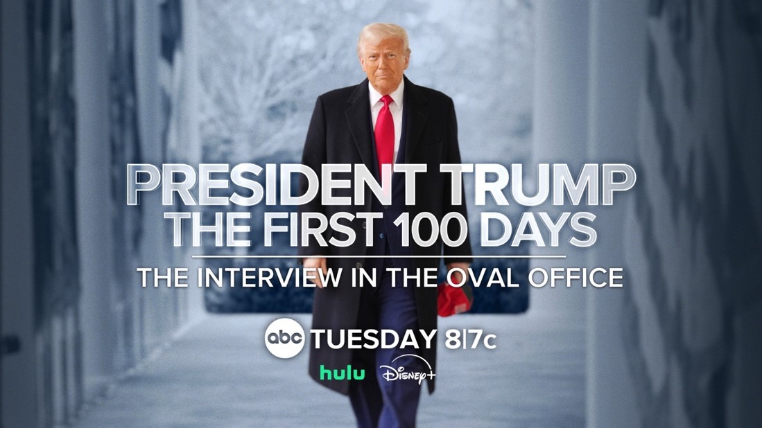 President Trump sits down with ABC News News for an exclusive Oval Office interview as he marks his first 100 days in office. Watch Tuesday night at 8/7c on ABC.