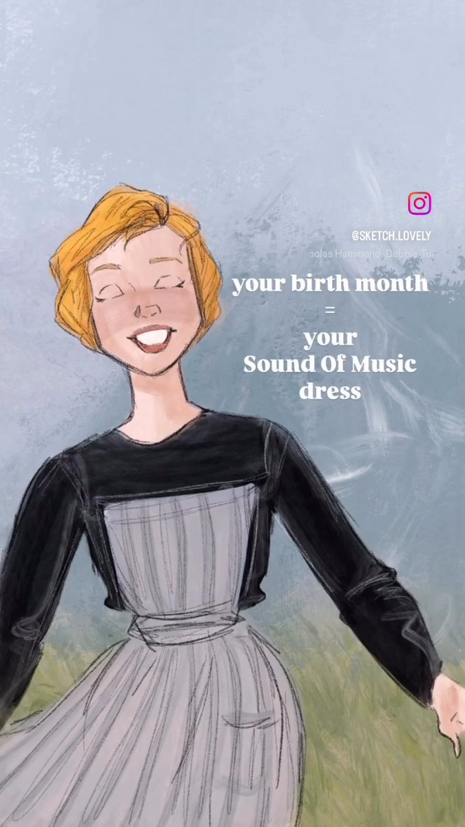 Tag yourself, I'm Liesl's pink dress 🥹🩷🎀 Credit: sketch.lovely on Instagram