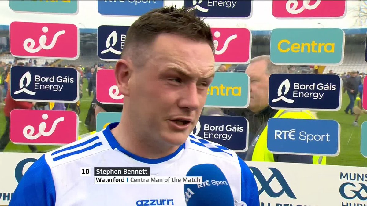 Man of the match Stephen Bennett admits victories like today over Clare make the sacrifices worthwhile 📺 Watch @rte2 & @rteplayer 📻 @rteradio1 📱 Updates