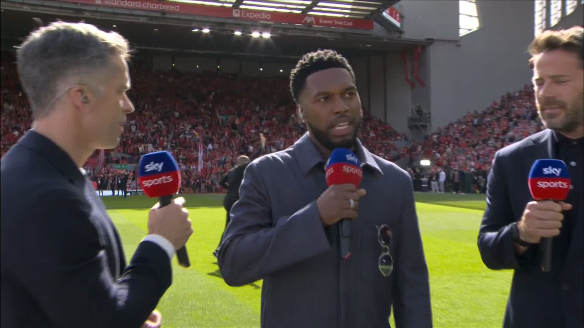 "I am so jealous, Daniel" 🥹 Jamie Redknapp is envious of Liverpool's title pursuit today 🤝