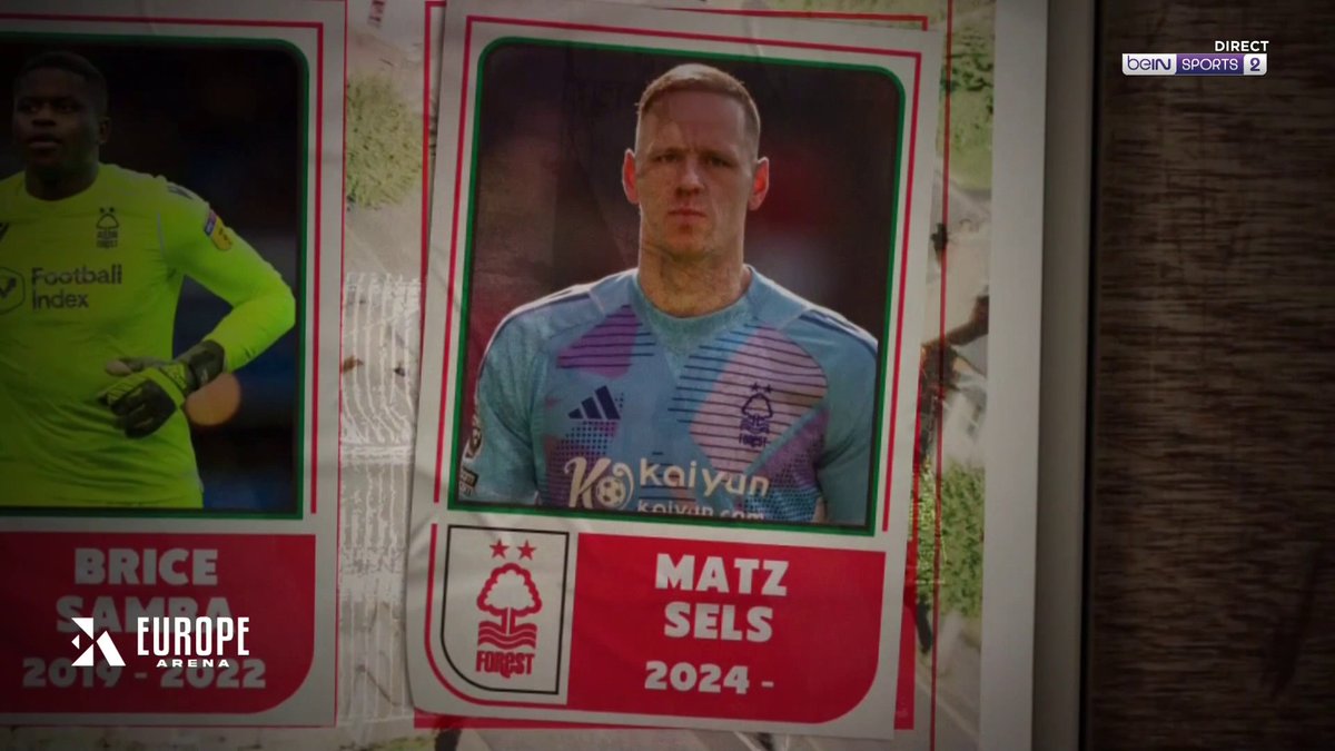 🏆 #FACup 👀 Focus sur Matz Sels, le gardien de Nottingham Forest ! #EuropeArena