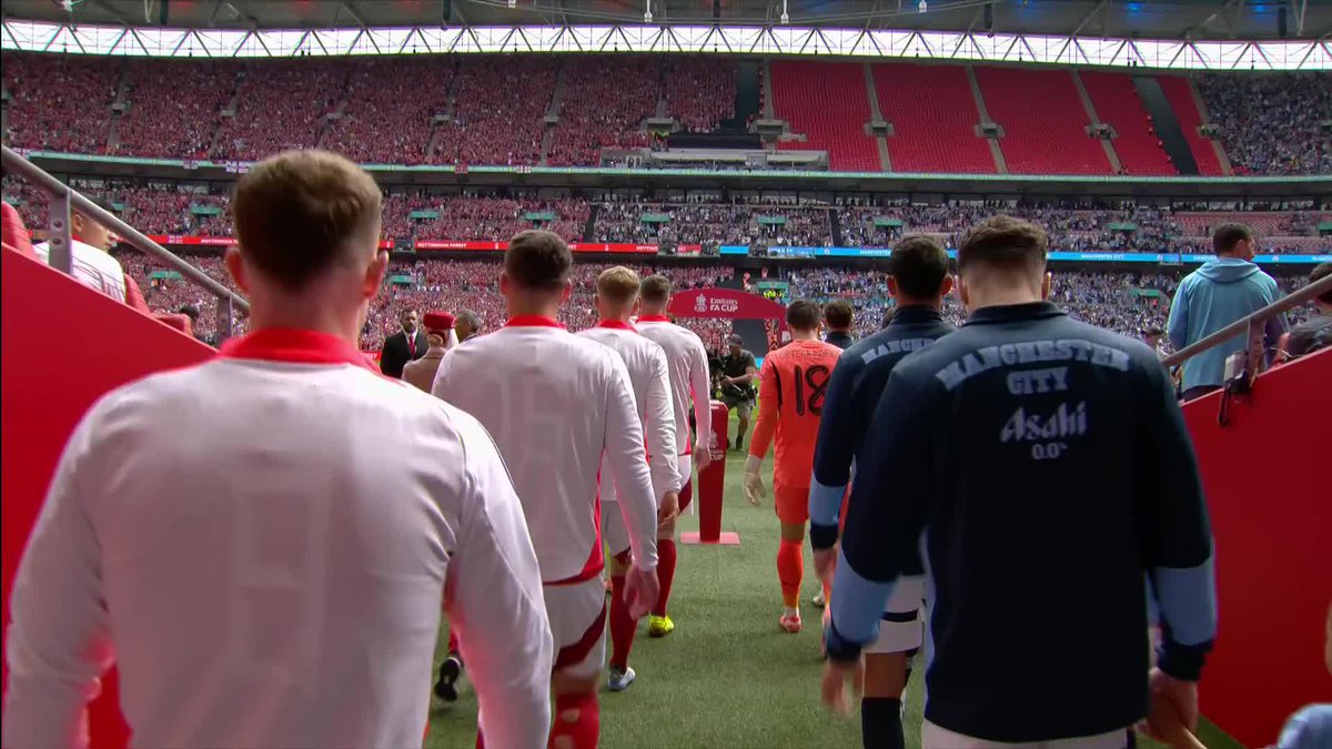 Only one can reach the Final 👀 Nottingham Forest 🆚 Manchester City Watch the game live on ITV Football 📺