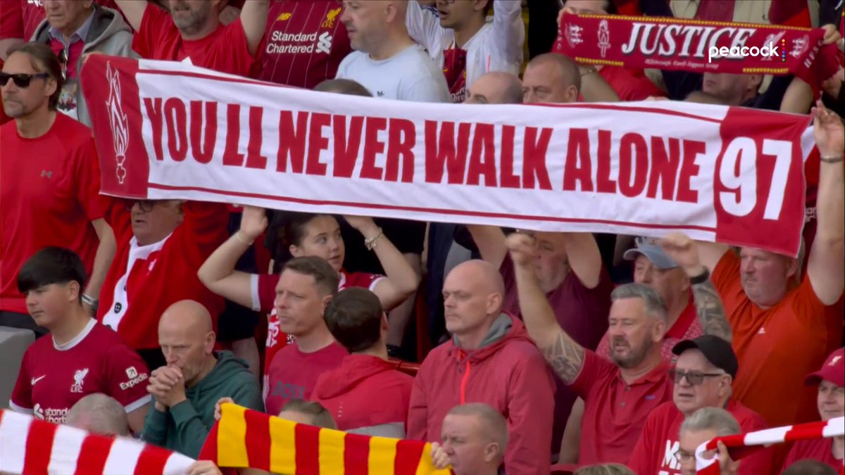 You'll Never Walk Alone. No words needed.