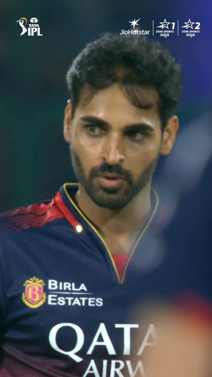 Change of pace ➡️ Wicket. Bhuvi’s mixed things up and that’s how we like it. 😅