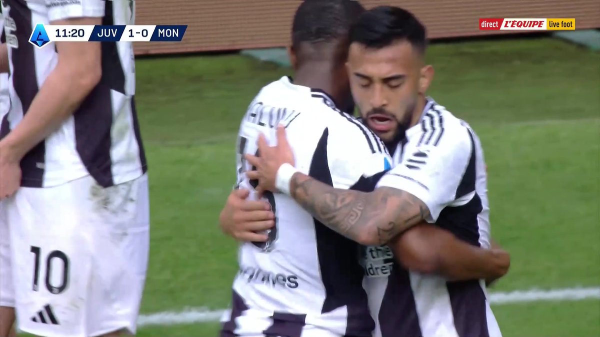 LA FRAPPE DE NICO GONZALEZ ! L'Argentin ouvre le score pour la Juventus à la 11e minute face à Monza ! Suivez le match en direct sur L'Équipe live foot : #lequipeFOOT