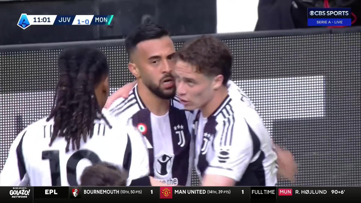 A stunning hit from Nicolás González 💥 Juventus are out in front ⚫️⚪️