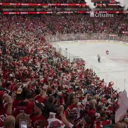 If you thought Game 3 was loud...just wait. #NJDevils | Citizens