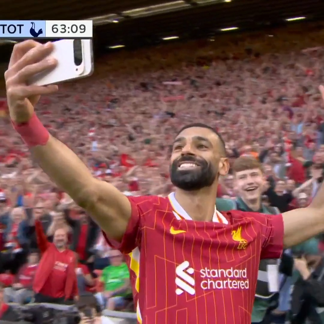 MO SALAH MAKES IT FOUR. LIVERPOOL'S KING SCORES ON CORONATION DAY. 👑