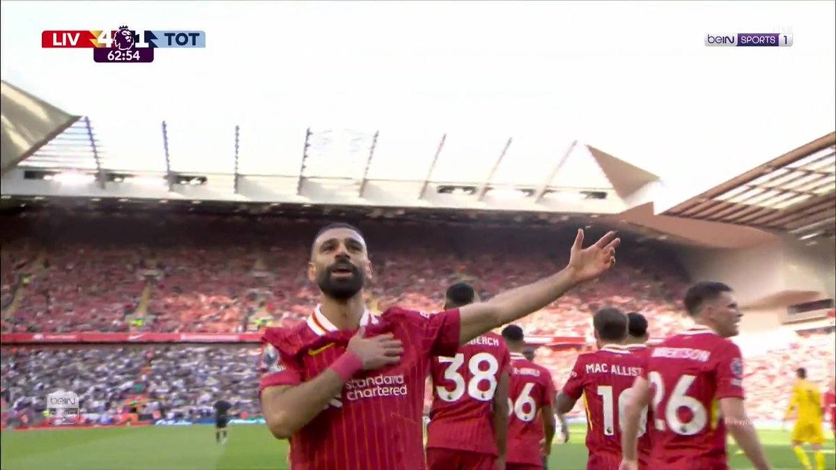 🔥⚽ محمد صلاح يتألق في مباراة حسم لقب البريميرليغ! ⚽🔥 #الدوري_الإنجليزي #ليفربول_توتنهام