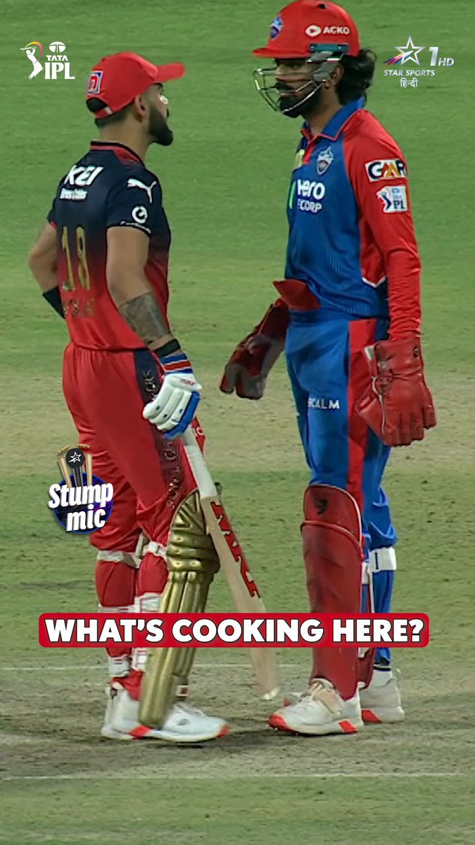 A heated argument between Virat Kohli and KL Rahul.