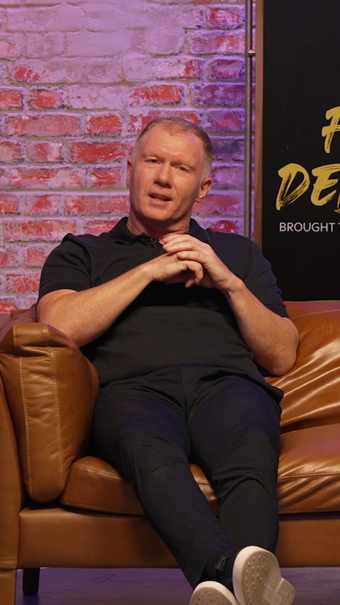 Scholsey saw it coming! 🔮 Back in September, Paul Scholes called it on the Fan Debate. 👀 Liverpool are the Champions of England! 👏 🔴