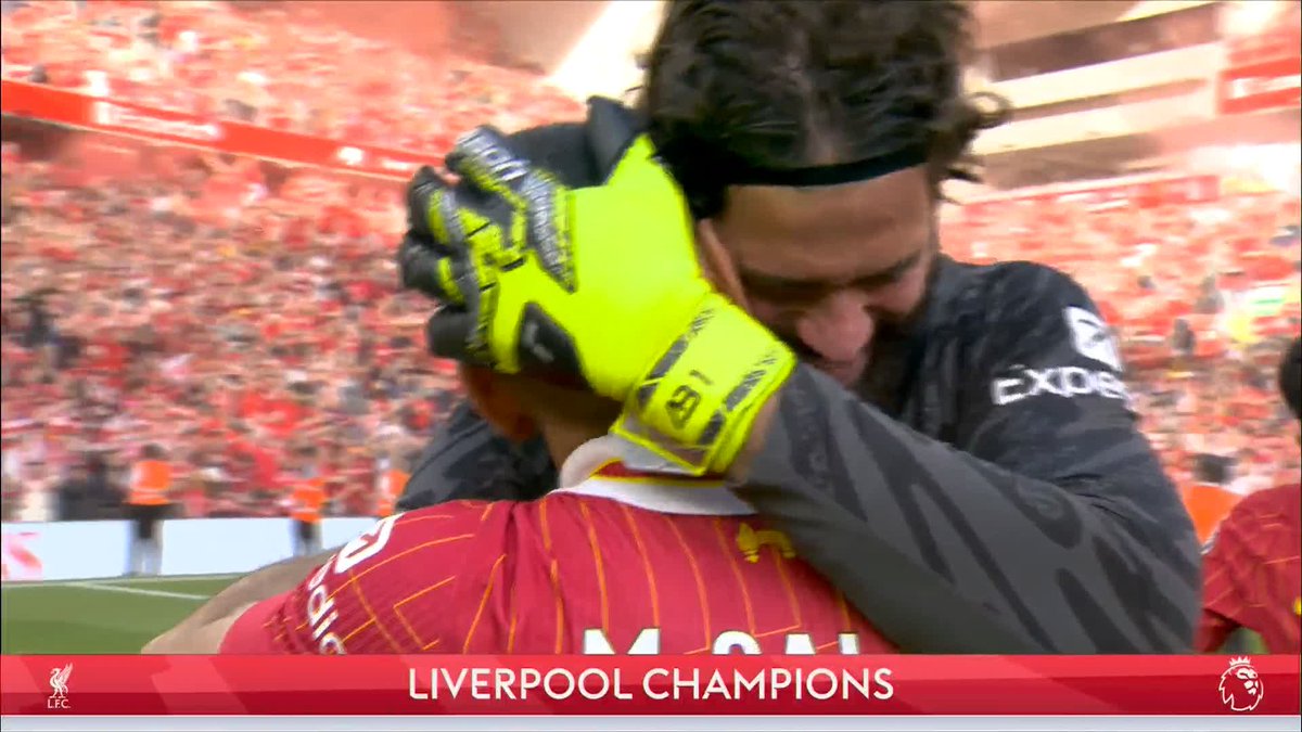 FULL-TIME scenes: Liverpool's Premier League title celebrations begin! 🥳