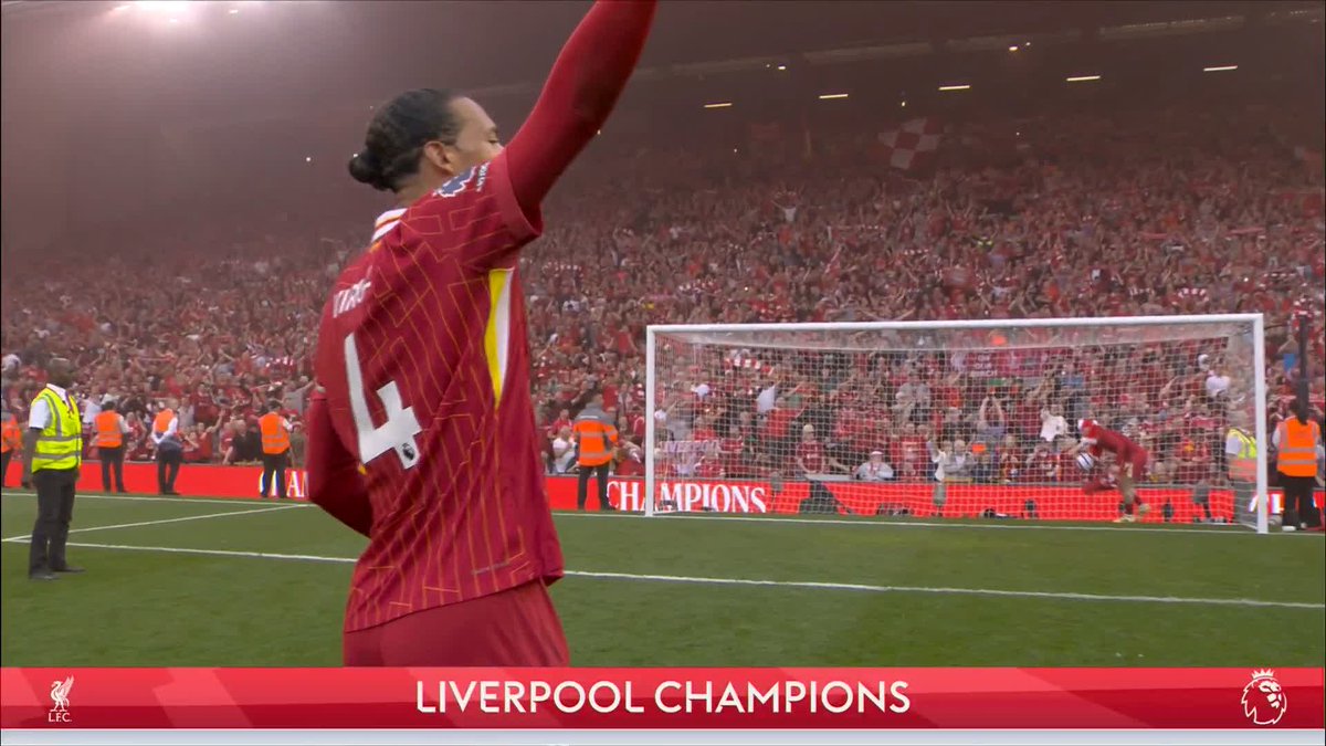 Liverpool are on top of the Premier League 🏆 This is what it means. 🎶