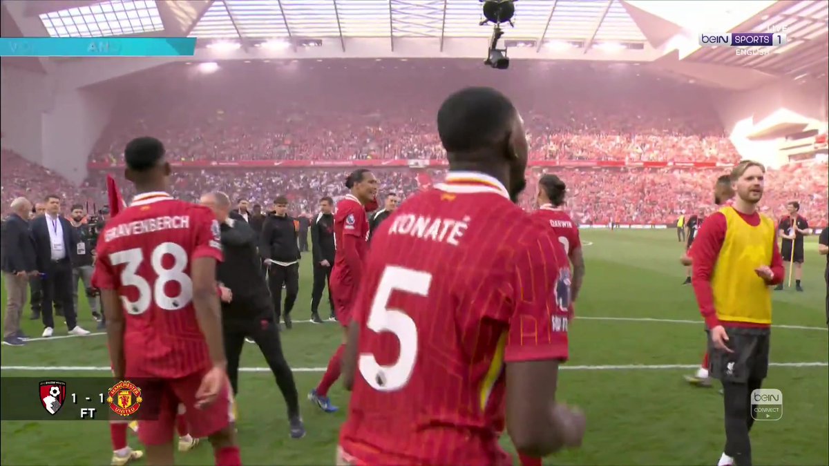 🚨🚨🚨🚨🚨🚨🚨🚨🚨🚨🚨🚨🚨🚨🚨 مقطع عظيم لاحتفالات ليفربول بـلقب الدوري ♥️🏆