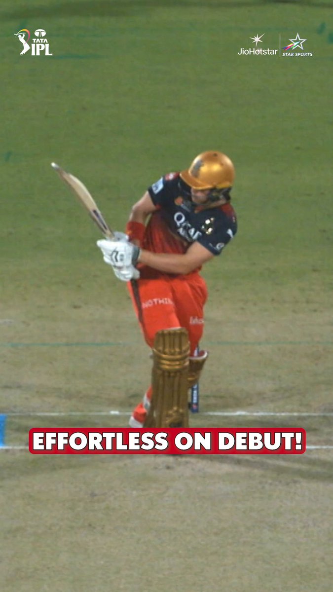 Starboy Jacob Bethell only played 5 balls tonight but he showed all of us his class in those 5 balls man, he gonna achieve so much for RCB❤️