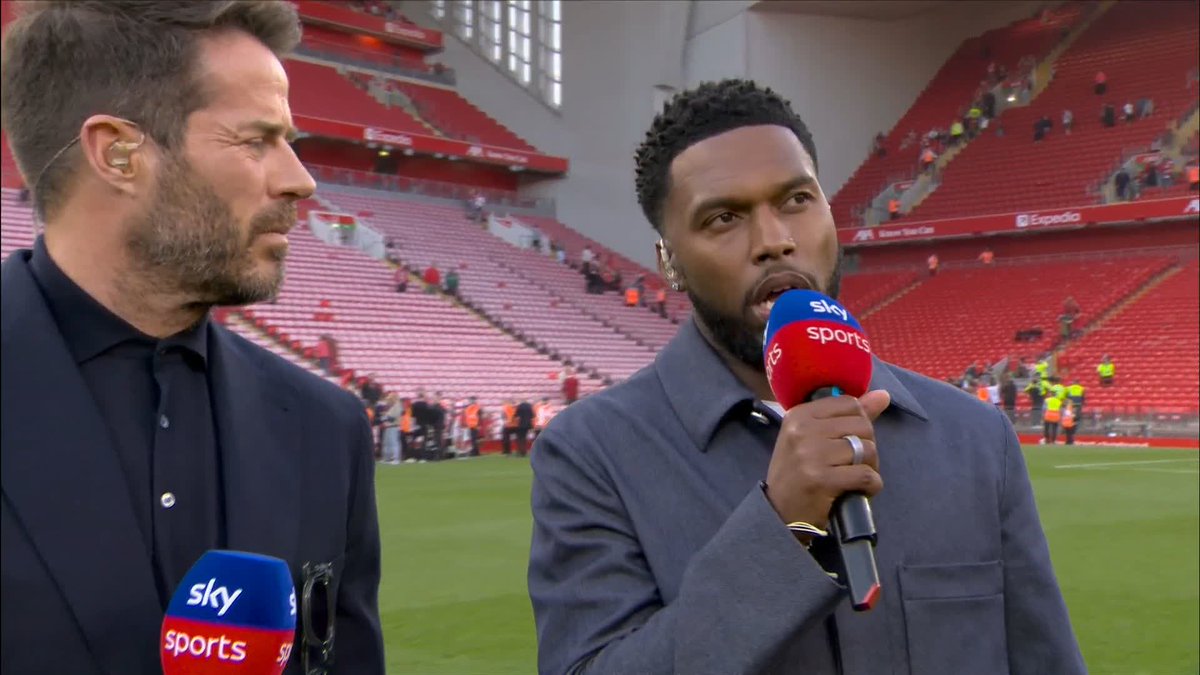 "He's got an aura about him" 👏 Daniel Sturridge what Arne Slot has done for Liverpool, winning the title in his first season in charge 🤝