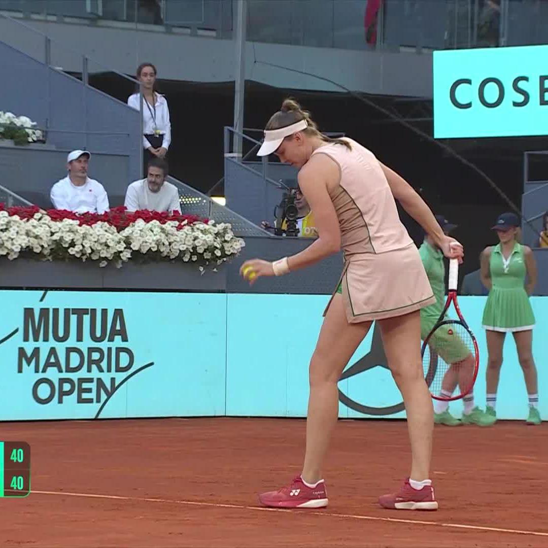 This point from Rybakina🤌 #MMOPEN