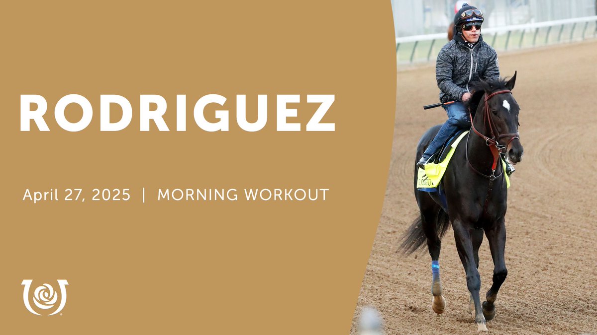 Rodriguez works 5F in 1:00.00 for trainer Bob Baffert