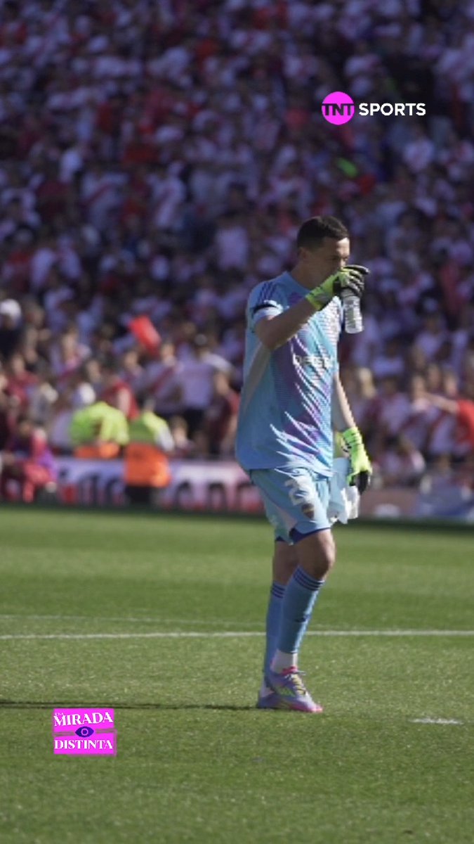 🌶️😳 El gesto de AGUSTÍN MARCHESÍN al acercarse al arco en El Monumental.