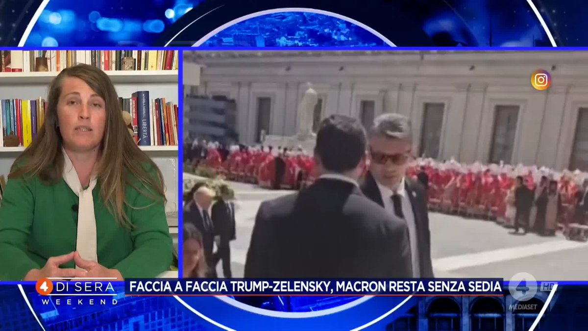 "Dalla foto di Trump e Zelensky a San PIetro mi rammarica l'assenza della nostra Presidente del Consiglio, deve farci riflettere" Chiara Gribaudo a #4disera Weekend