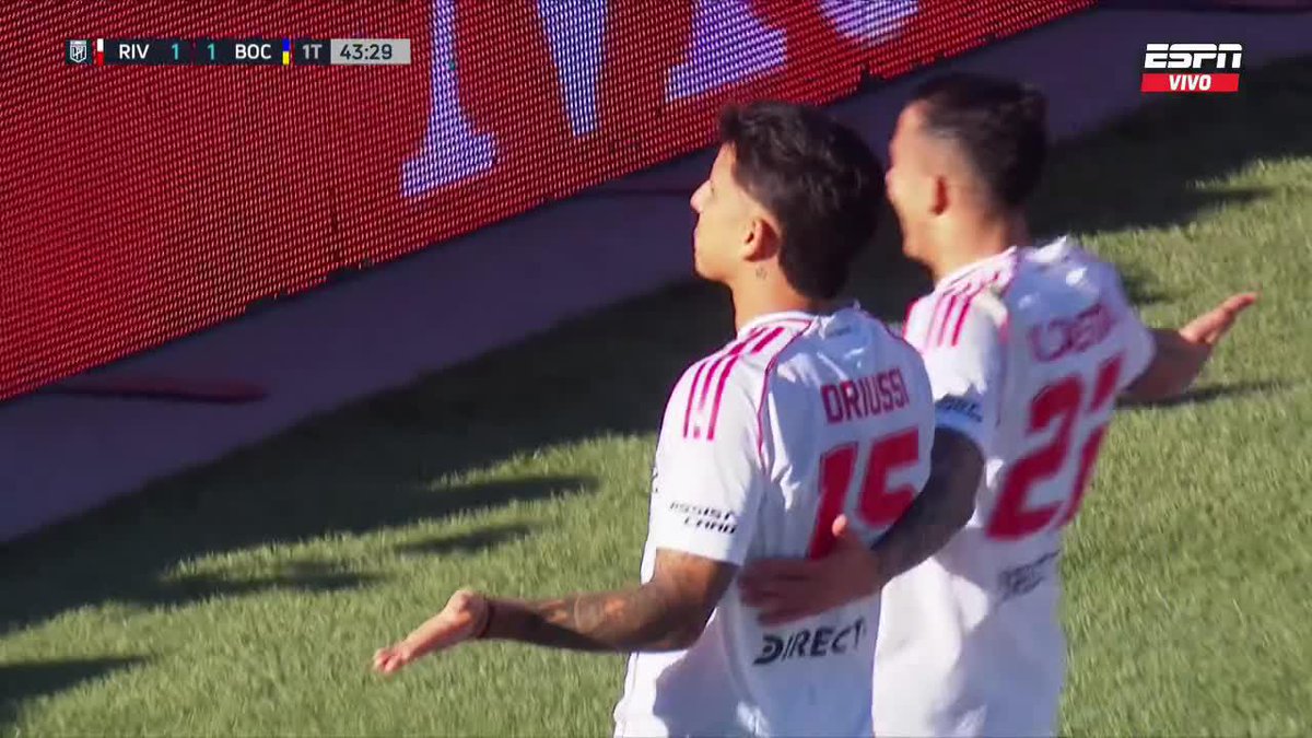 ❌El gol de Driussi. 🔎3 centrales, 2 laterales carrileros y el rival aparece SOLO ❌#Marchesín no pudo tras el rebote.
