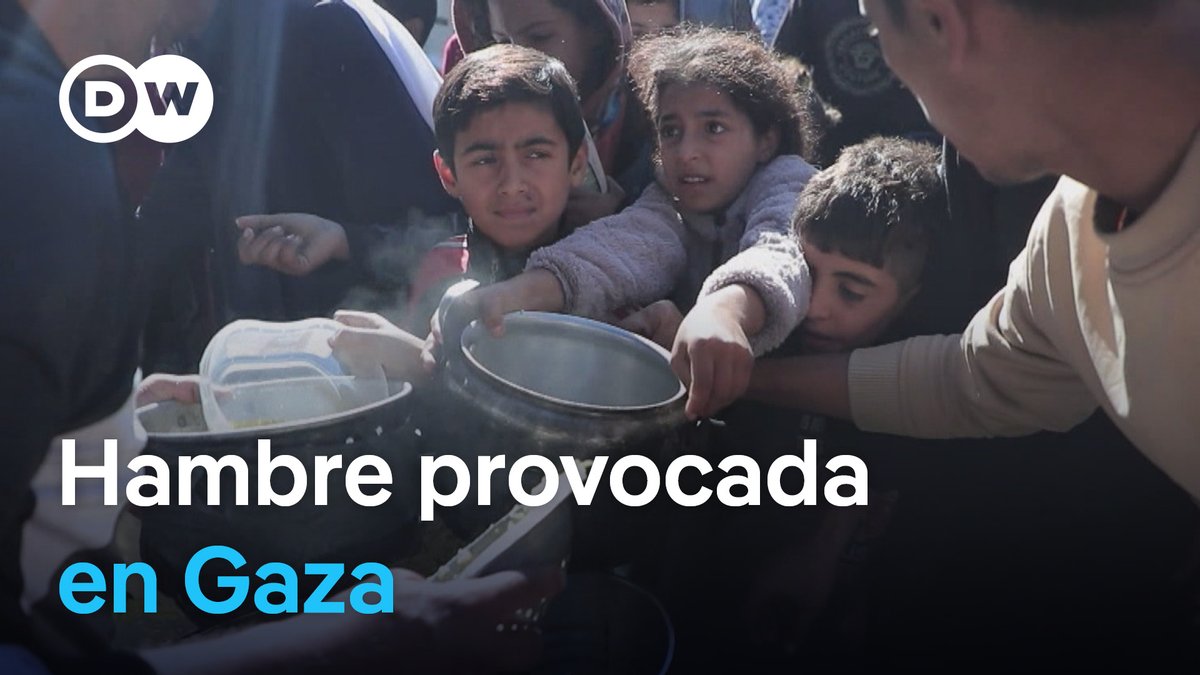 #Gaza se queda sin comida por el bloqueo de #Israel Los suministros de las cocinas en Gaza están a punto de agotarse debido a que el Ejército israelí no permite desde hace casi dos meses la entrada de ayuda humanitaria al enclave palestino. Ante los llamados internacionales a que se permita el ingreso de bienes básicos a la Franja, Israel acusa a #Hamás, organización considerada terrorista por varios países, de desviar y explotar la ayuda para sus propios fines. #DWNoticias /jam