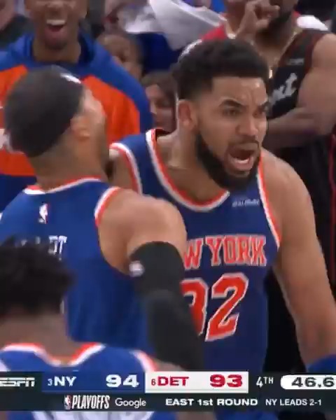 Knicks-Pistons Game 4 was a ROLLERCOASTER 🎢