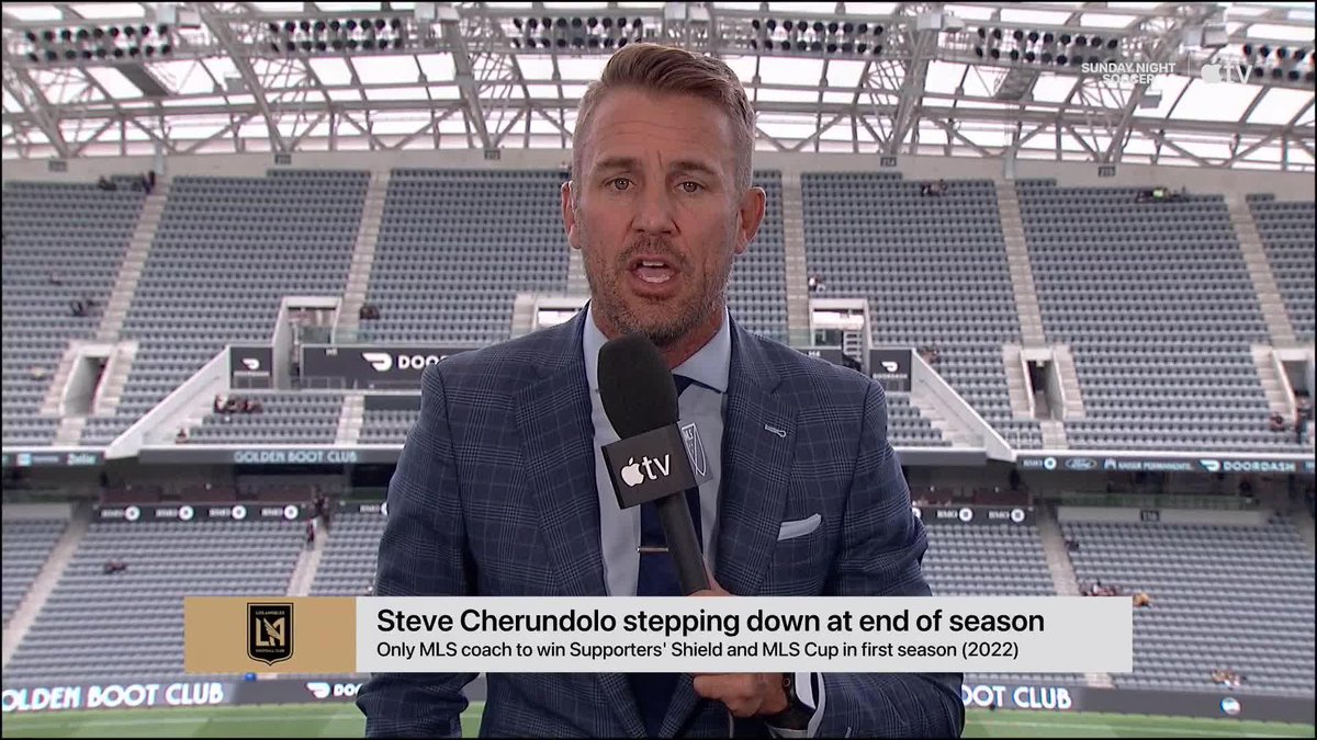 .Taylor Twellman shares his thoughts on Steve Cherundolo stepping down as LAFC head coach (and also has an update on a certain French forward). 👀 📺 MLS Countdown on #MLSSeasonPass: