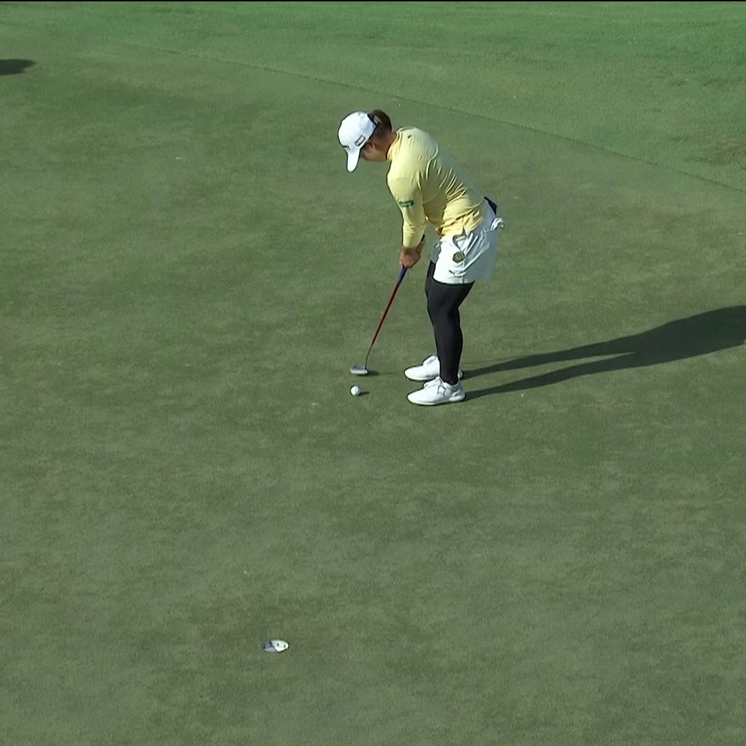 FIVE-WAY PLAYOFF! 🤯 Mao Saigo and Lindy Duncan BOTH birdie 18 to join the co-leaders. 📺 NBC &amp; Peacock | The Chevron Championship
