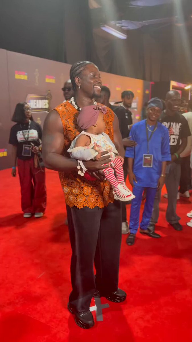 At the headies awards