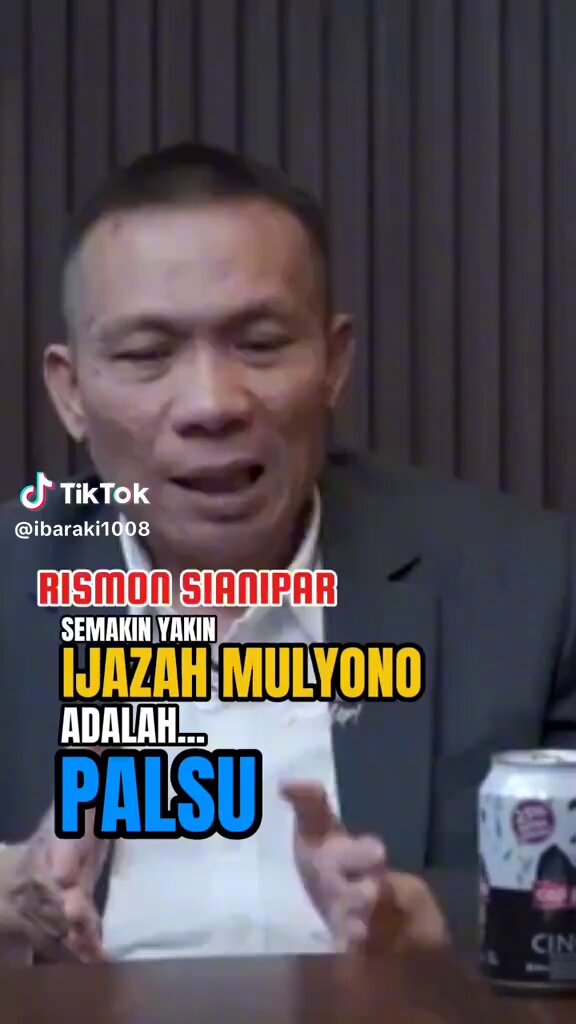 Menyesal benar ijazahnya palsu