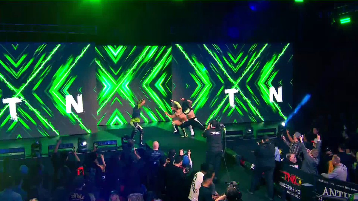 WWE Hall of Famer X-Pac has arrived at TNA Rebellion!