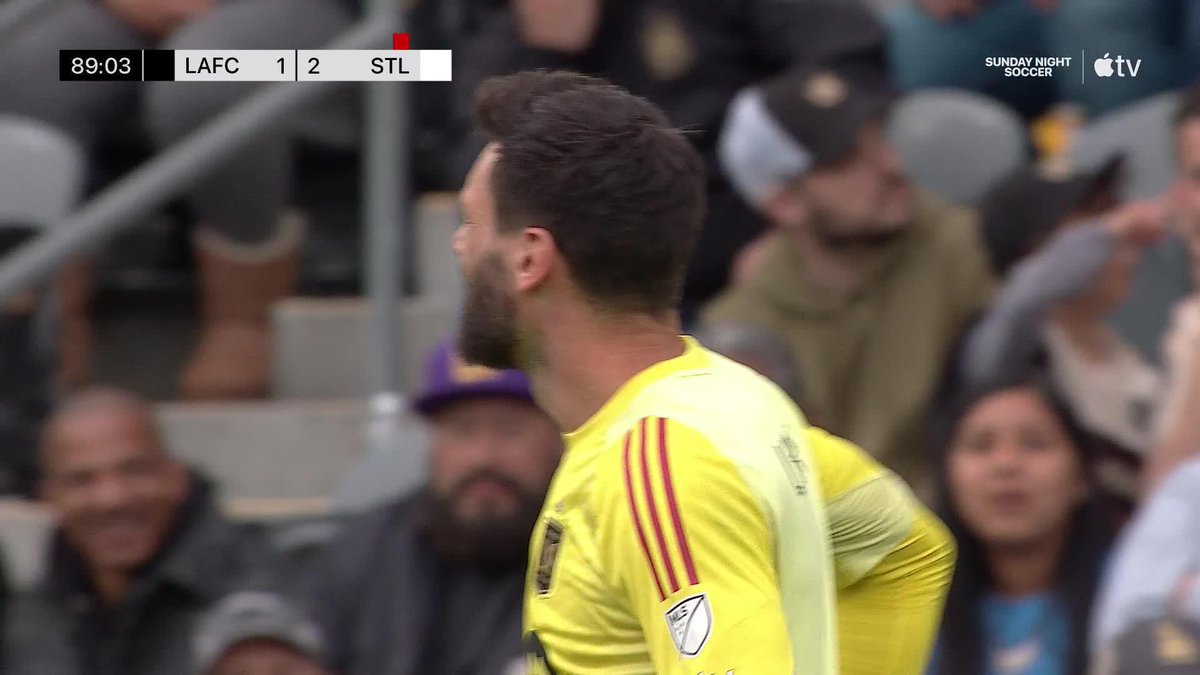 Chaos in the six-yard box and St. Louis take the lead! 💥 A stunning twist in LA with minutes to go. 📺 #MLSSeasonPass or Apple TV+: