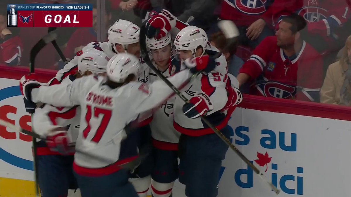 ANDREW MANGIAPANE GIVES THE CAPS THE LEAD!! 🚨 #StanleyCup 🇺🇸: NHLonTNT (TBS) &amp; HBO Max Sports ➡️ 🇨🇦: Sportsnet or stream on Sportsnet+ ➡️