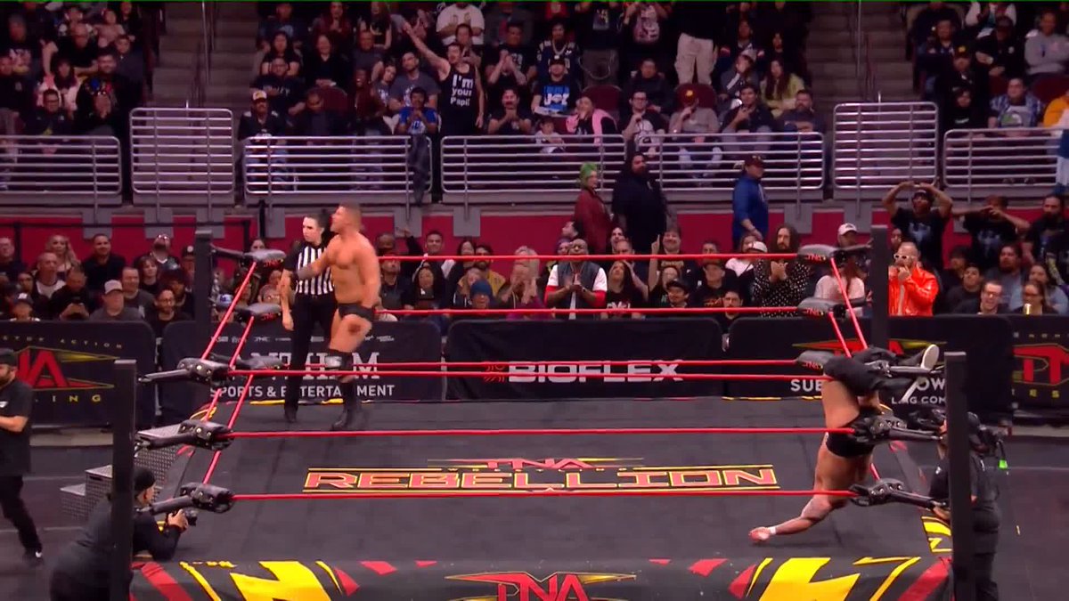 CRASH and BURN! Steve Maclin WATCH #TNARebellion LIVE on TNA+: