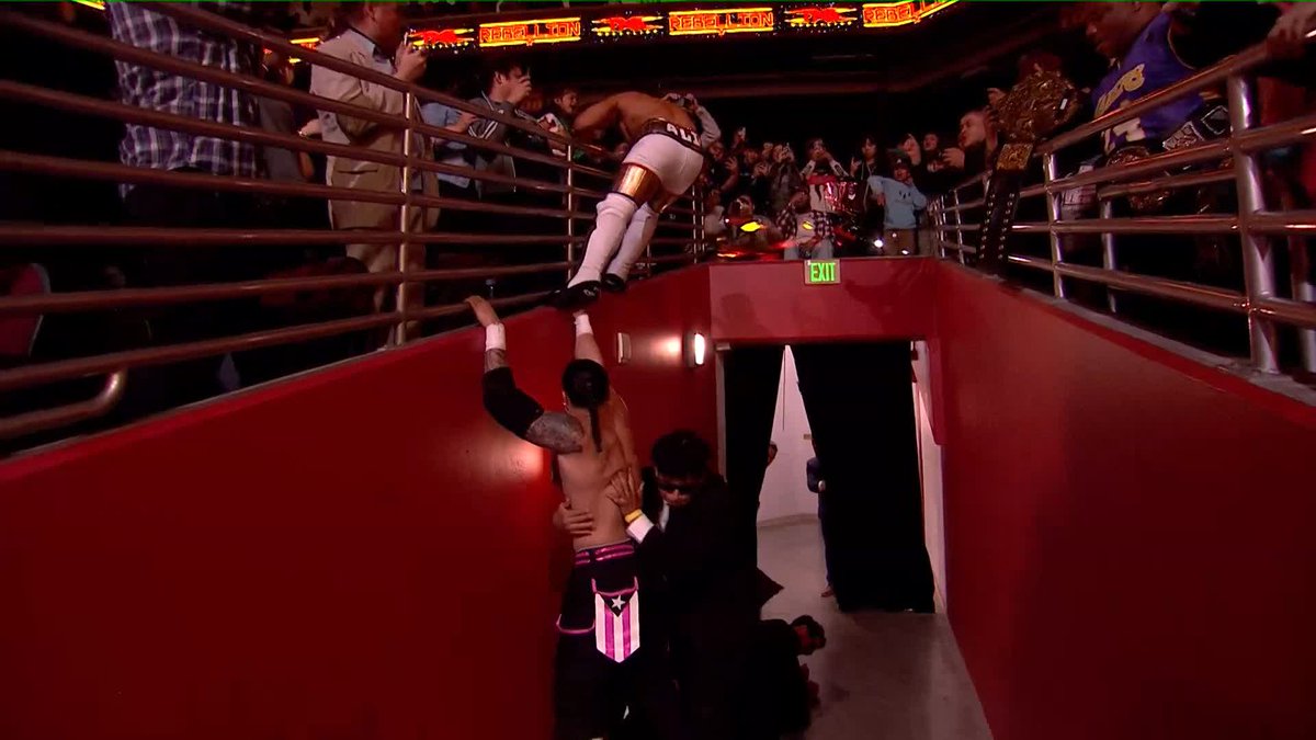 .Mustafa Ali is laying it all on the line! WATCH #TNARebellion LIVE on TNA+: