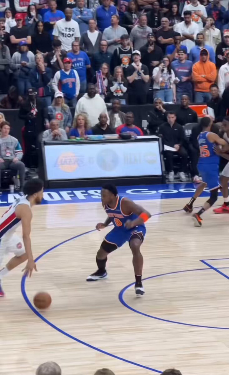 Josh Hart was fouled